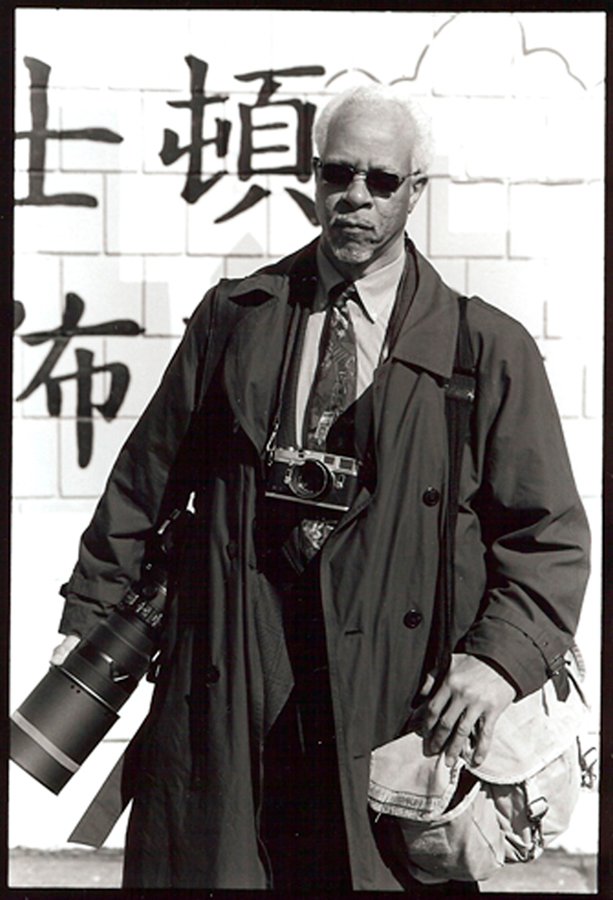 Portrait of Lou Jones, photographer.
