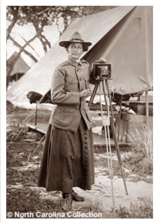 Bayard Wootten portrait with camera