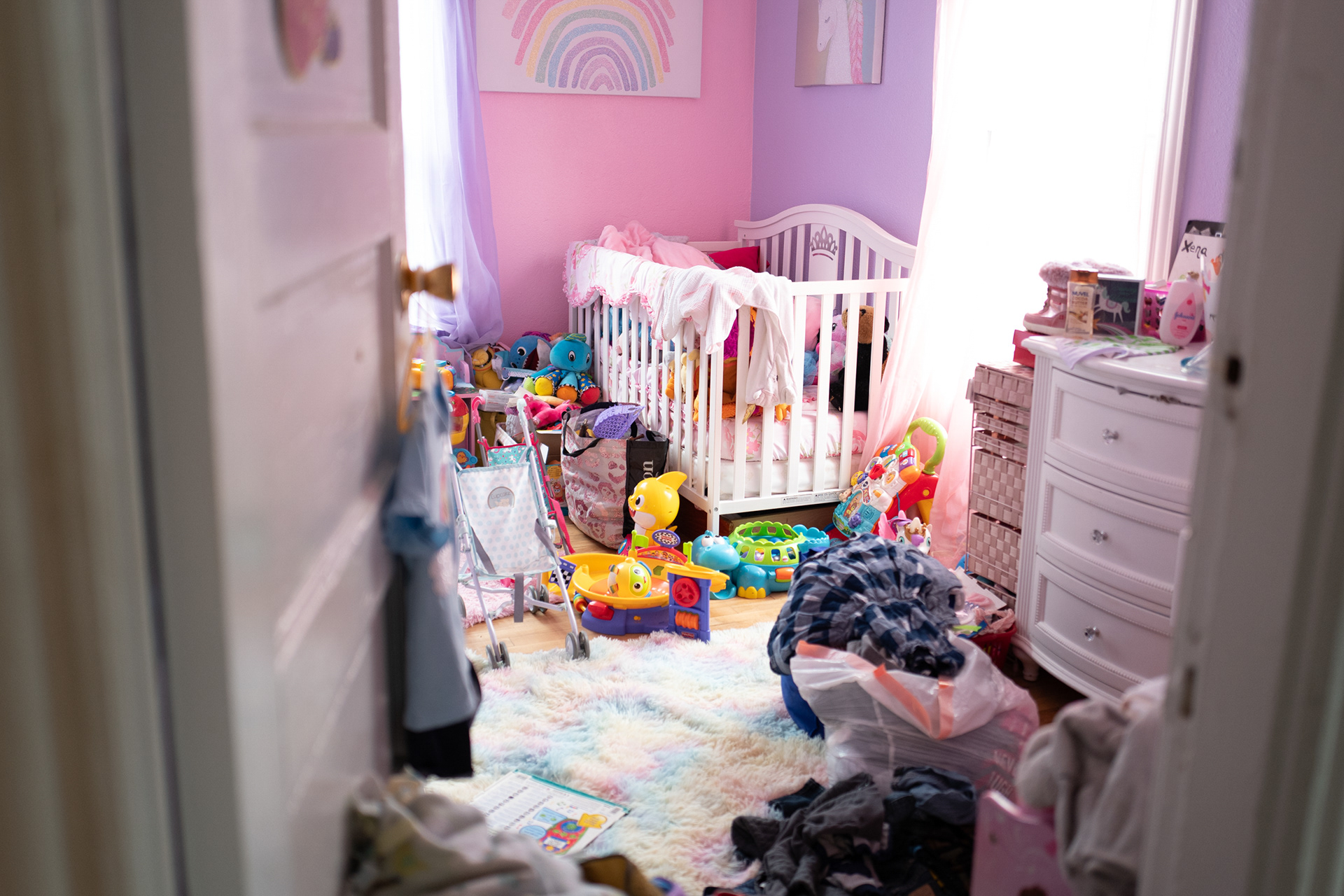 The children's room after Cary's relapse